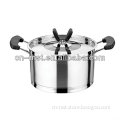 stainless steel soup pot(capsule bottom)